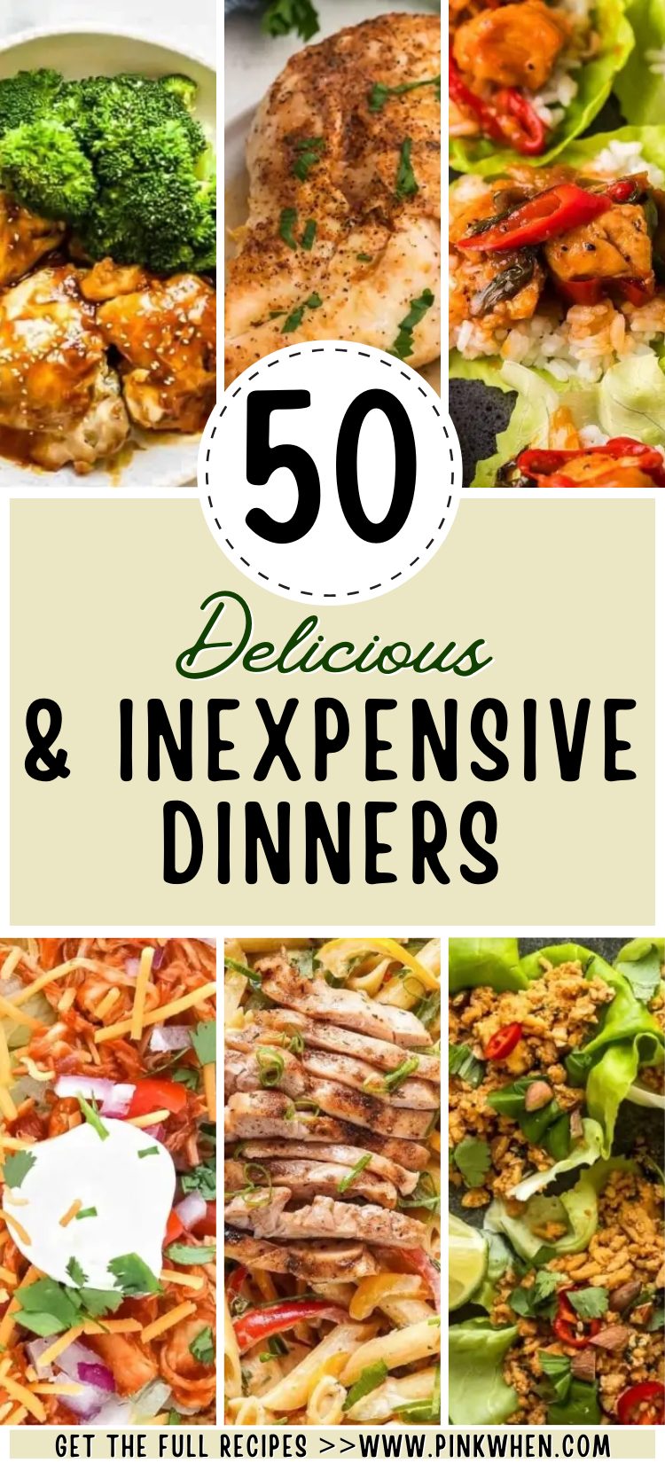 50 Delicious and Inexpensive Dinners