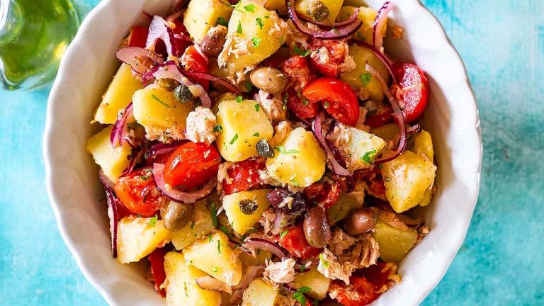 Italian Tuna Potato Salad.