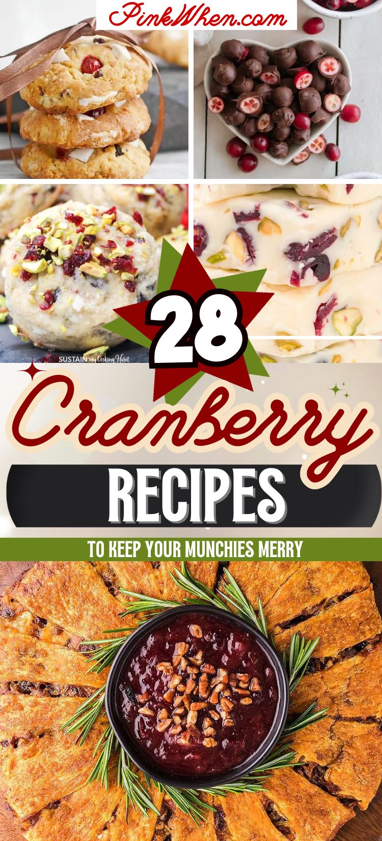 28 Cranberry Snack Recipes to Keep Your Munchies Merry