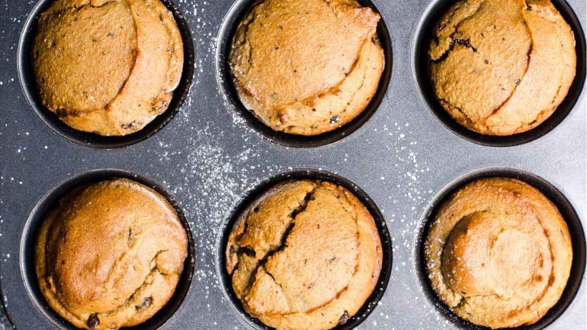 Almond flour banana muffins.