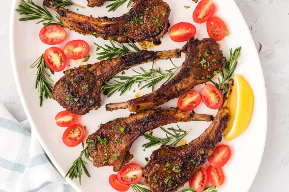 Baked Lamb Chops.