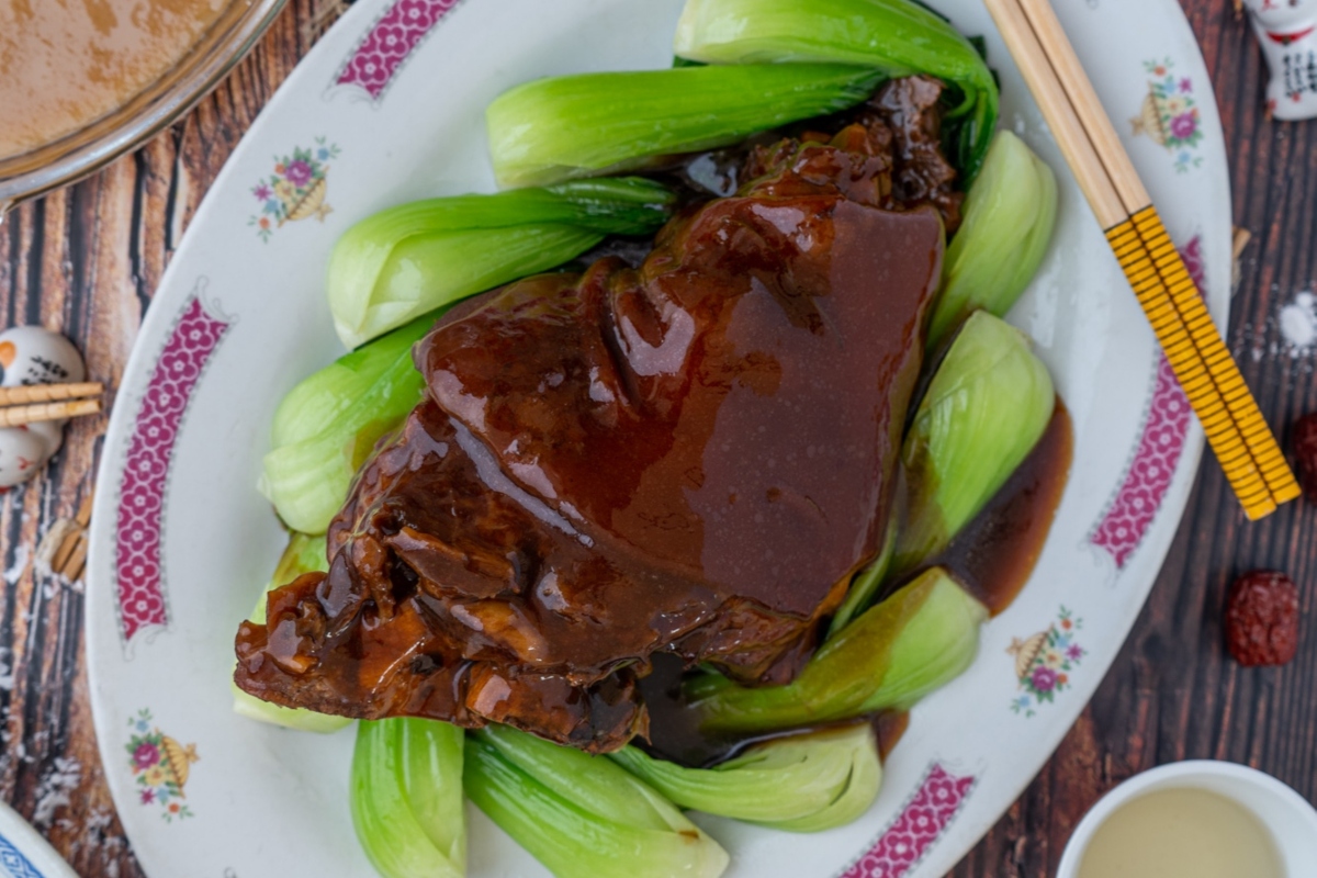 Braised Pork Hock.