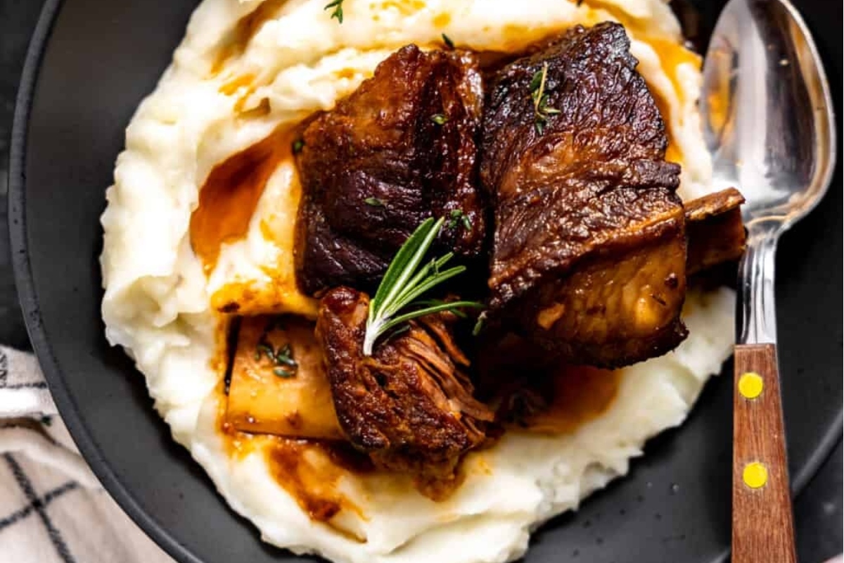 Braised Short Ribs.