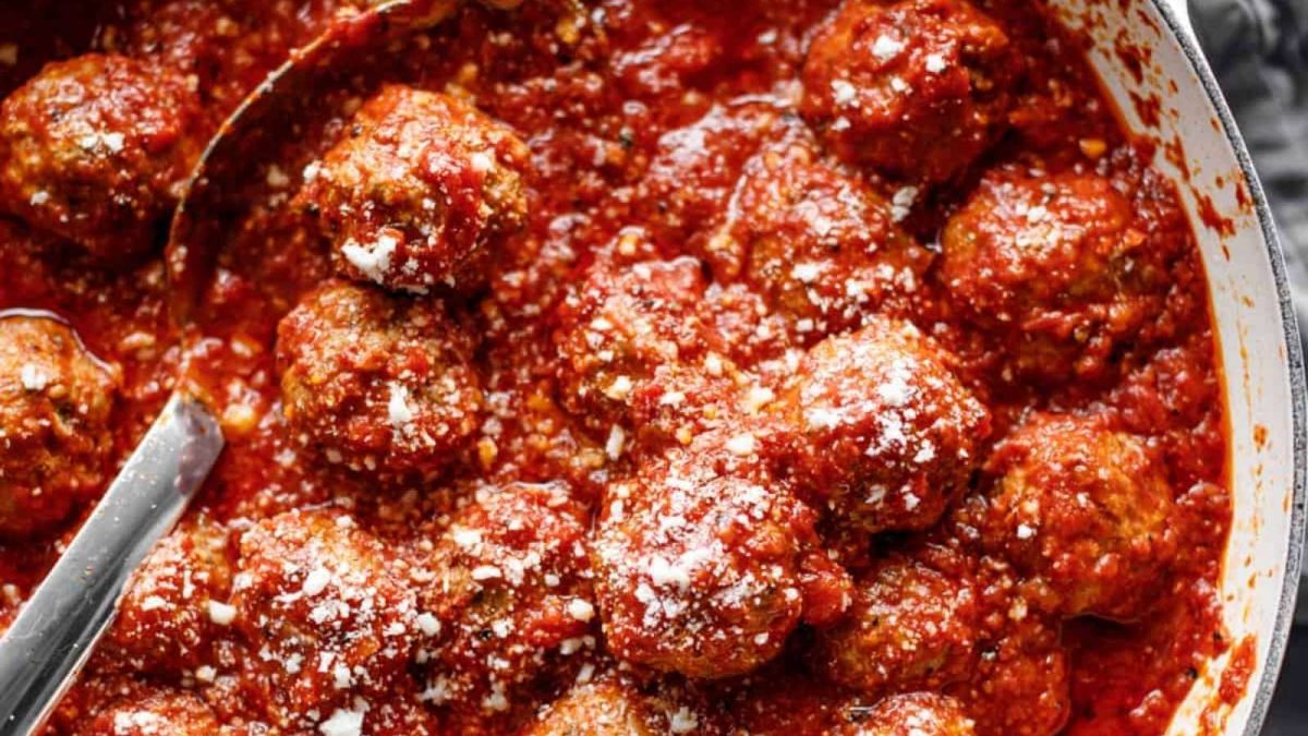 Cafe Delites Baked Meatballs