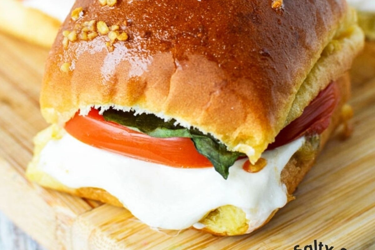 Caprese Sliders Mini Caprese Sandwiches