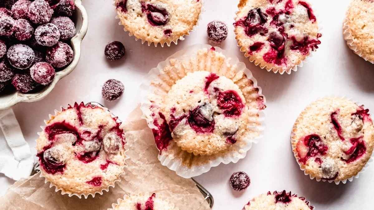 Cranberry Orange Muffins.