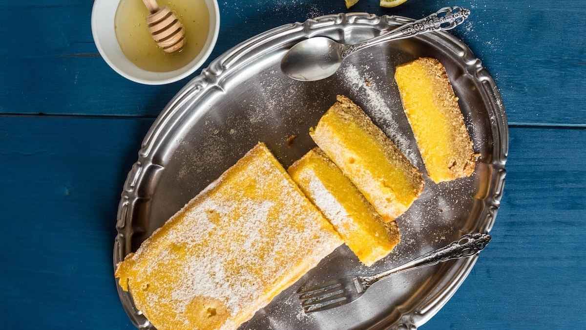 Coconut Lemon Bars.