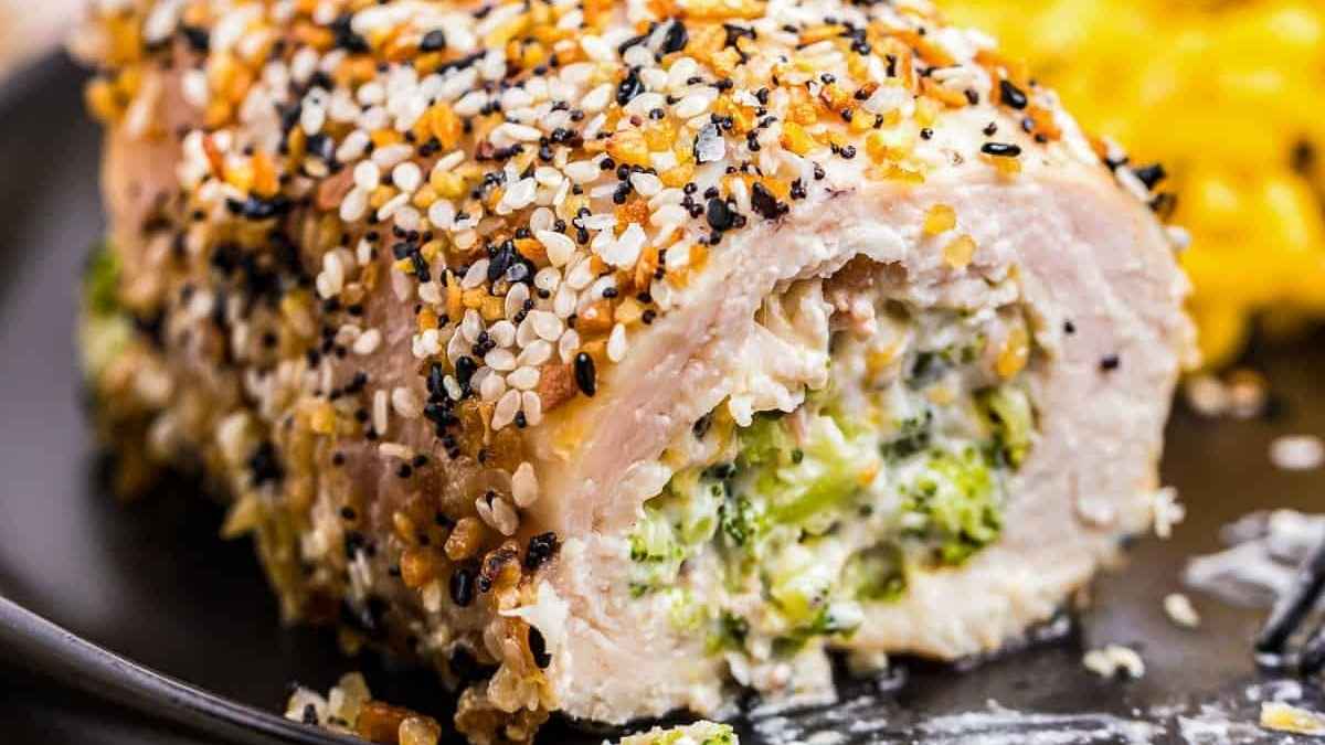 Stuffed chicken breast.