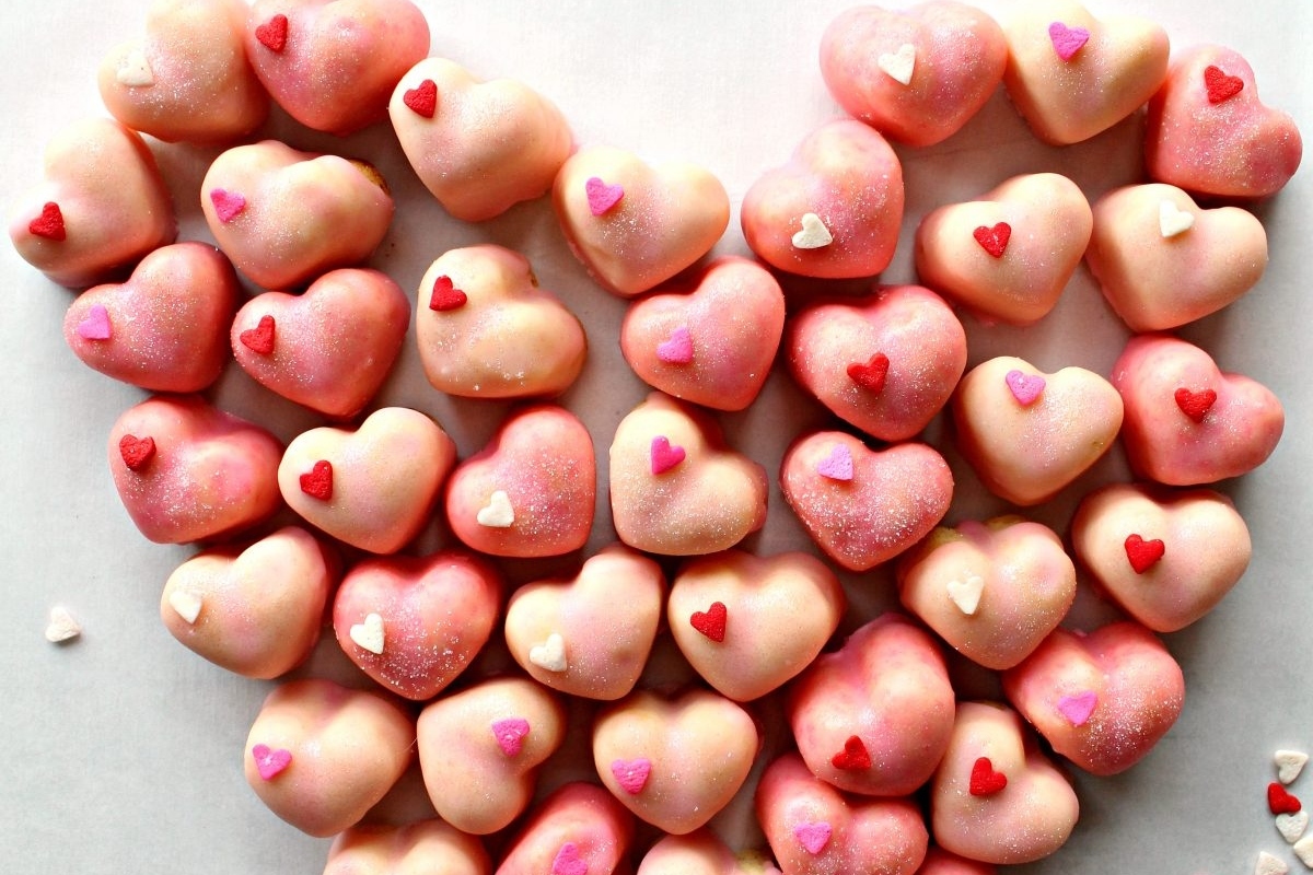 Valentine's Day cookies.