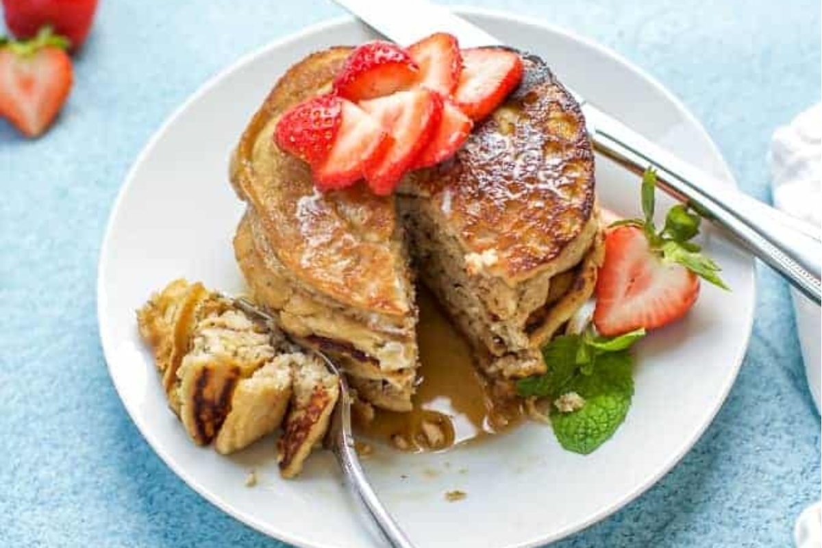 Keto Almond Flour Pancakes Keto & Gluten Free. 