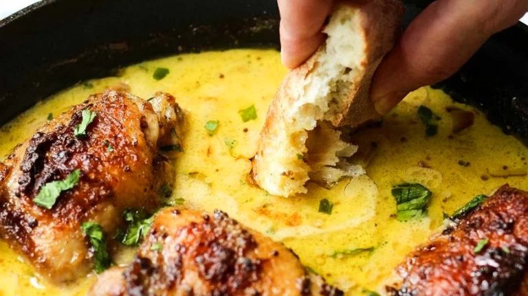 Mustard Chicken.
