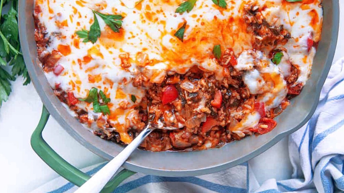 Stuffed Pepper Casserole.
