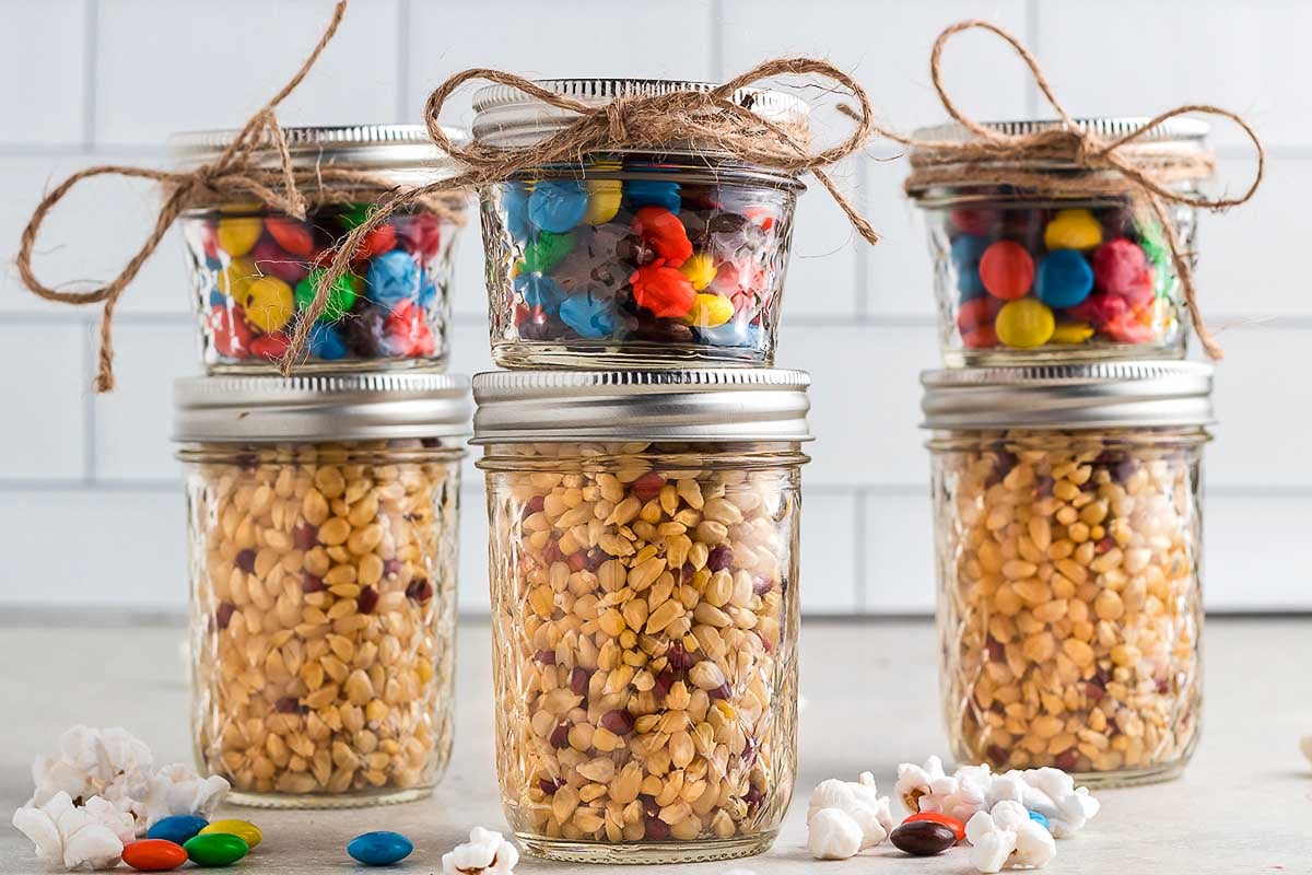 chocolate MM popcorn