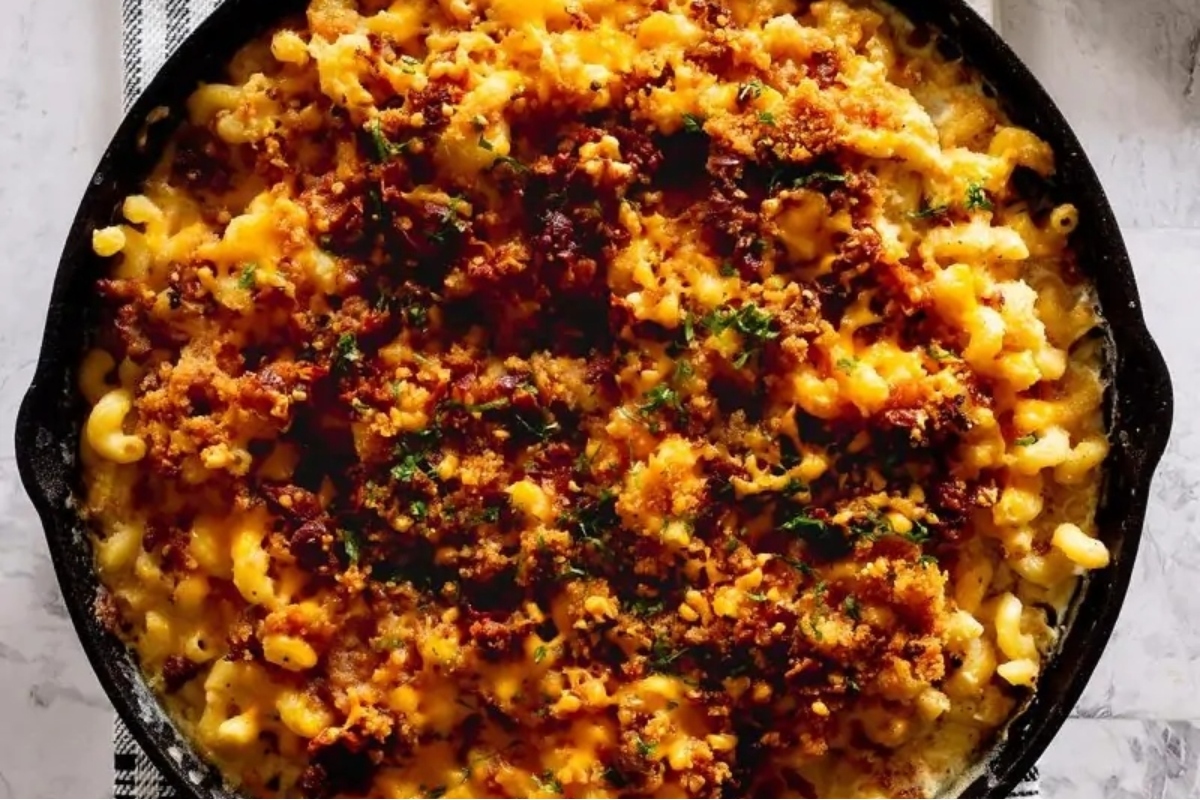 Loaded Mac And Cheese Recipe.