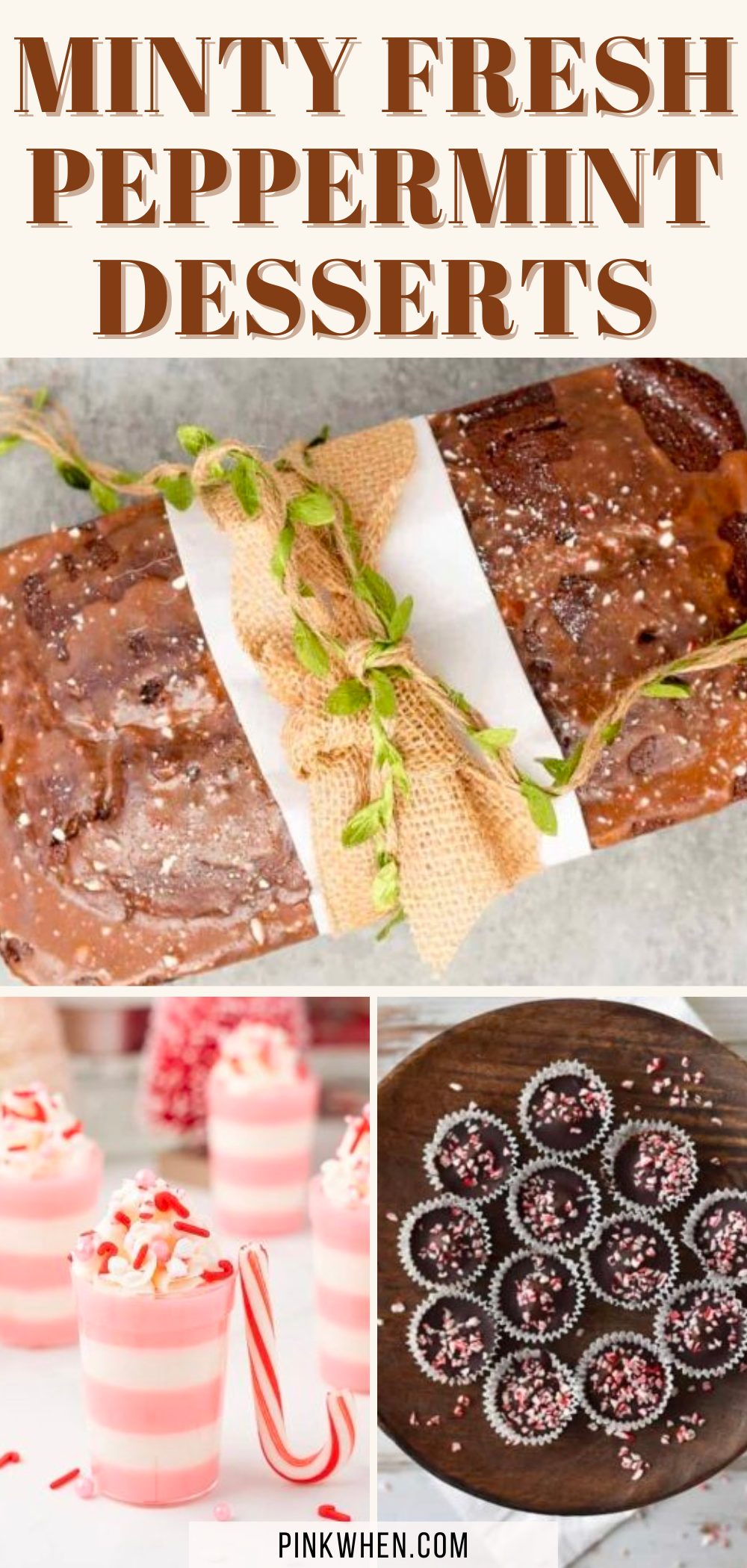 Minty Fresh Peppermint Desserts