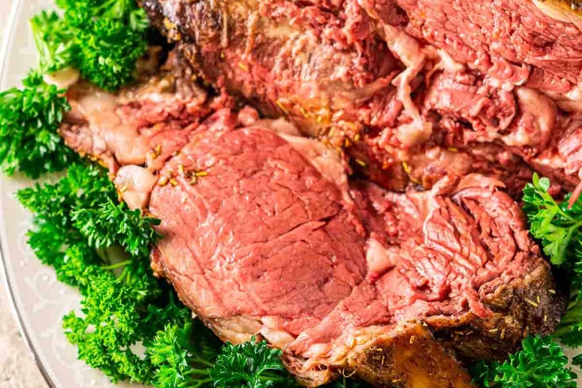 Smoked Prime Rib.