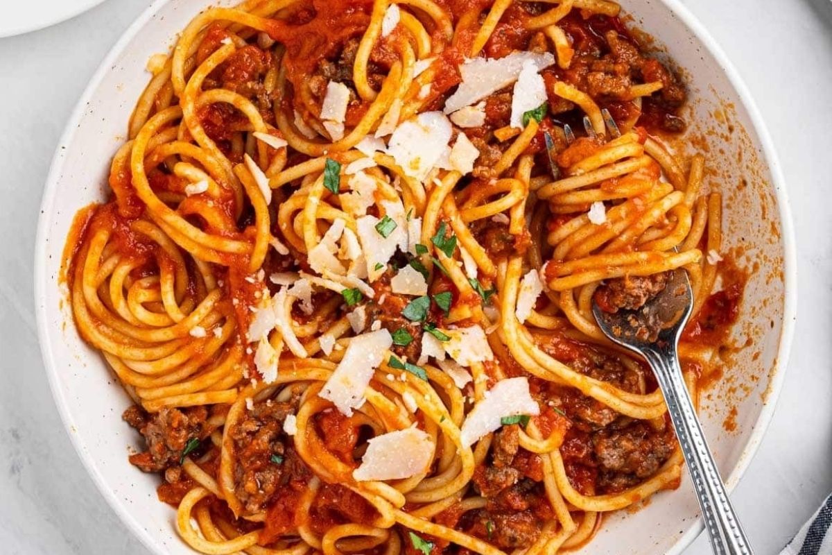 15 Minute Instant Pot Spaghetti