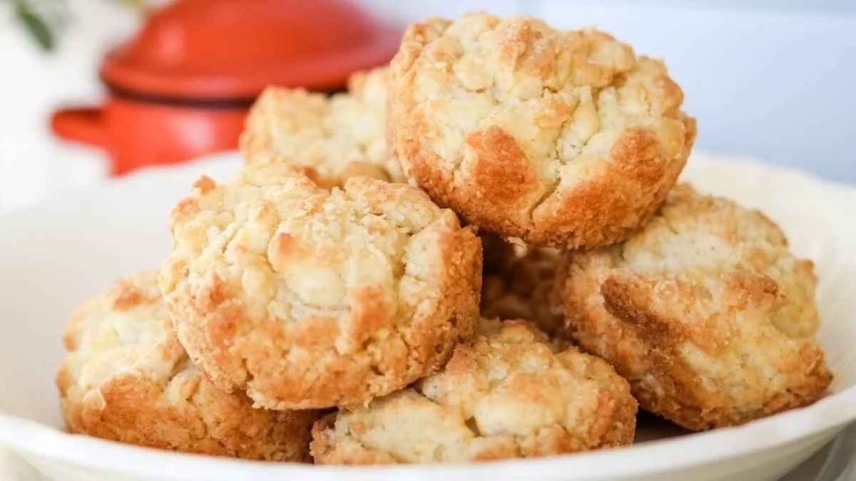 3 Ingredient Sour Cream Biscuits.