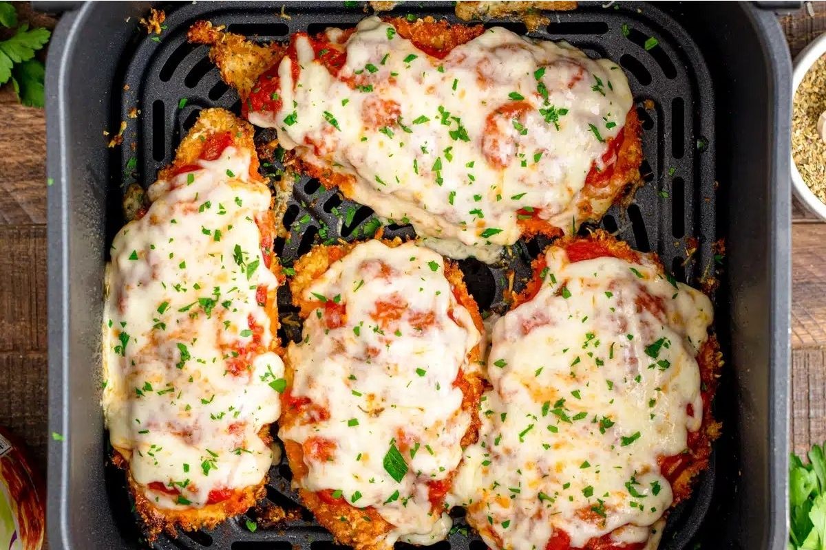 Air Fryer Chicken Parmesan