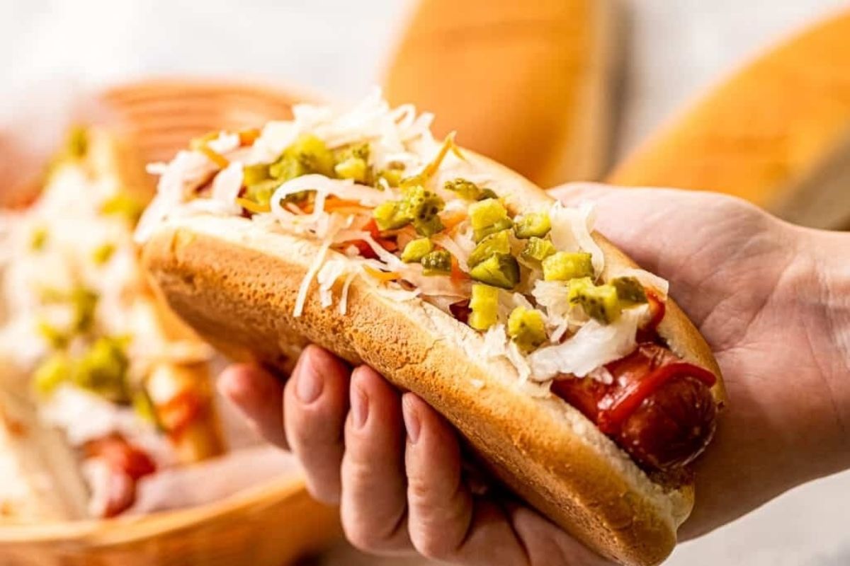 Air Fryer Hot Dogs