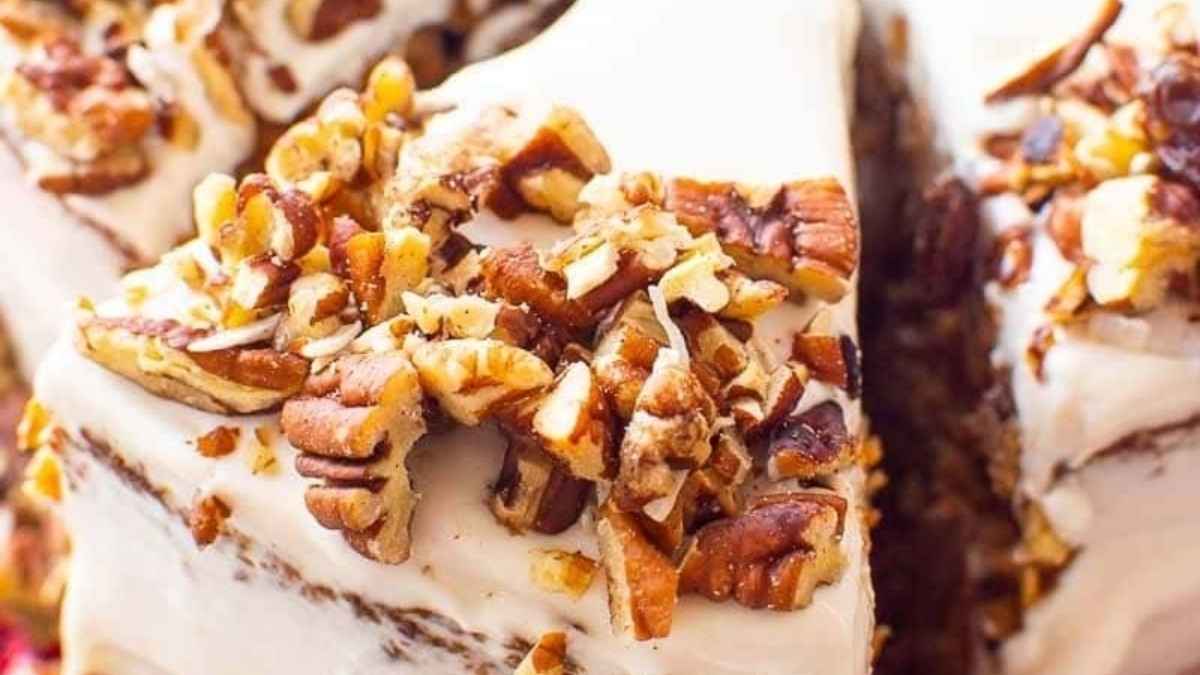 Almond Flour Carrot Cake.
