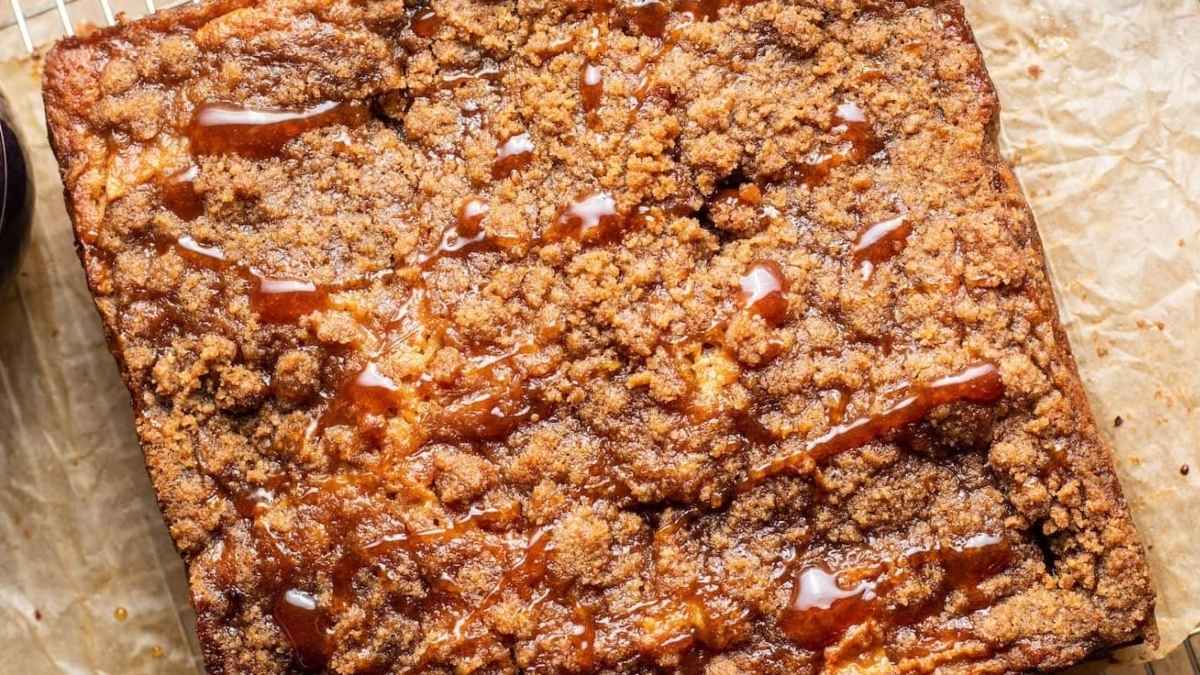 Apple Cider Coffee Cake.