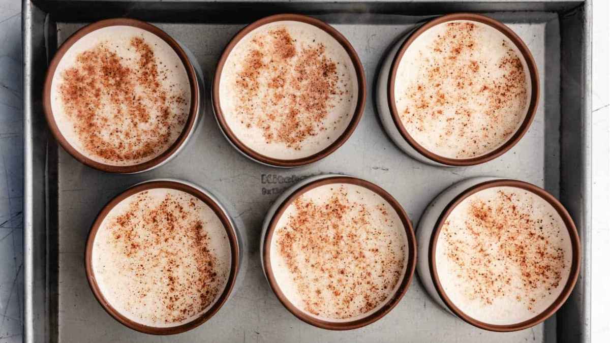 Baked Custard.