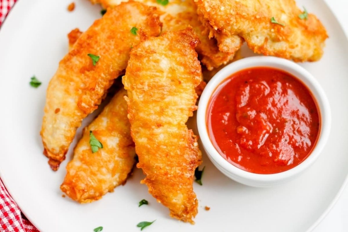 Baked Parmesan Chicken Tenders Recipe