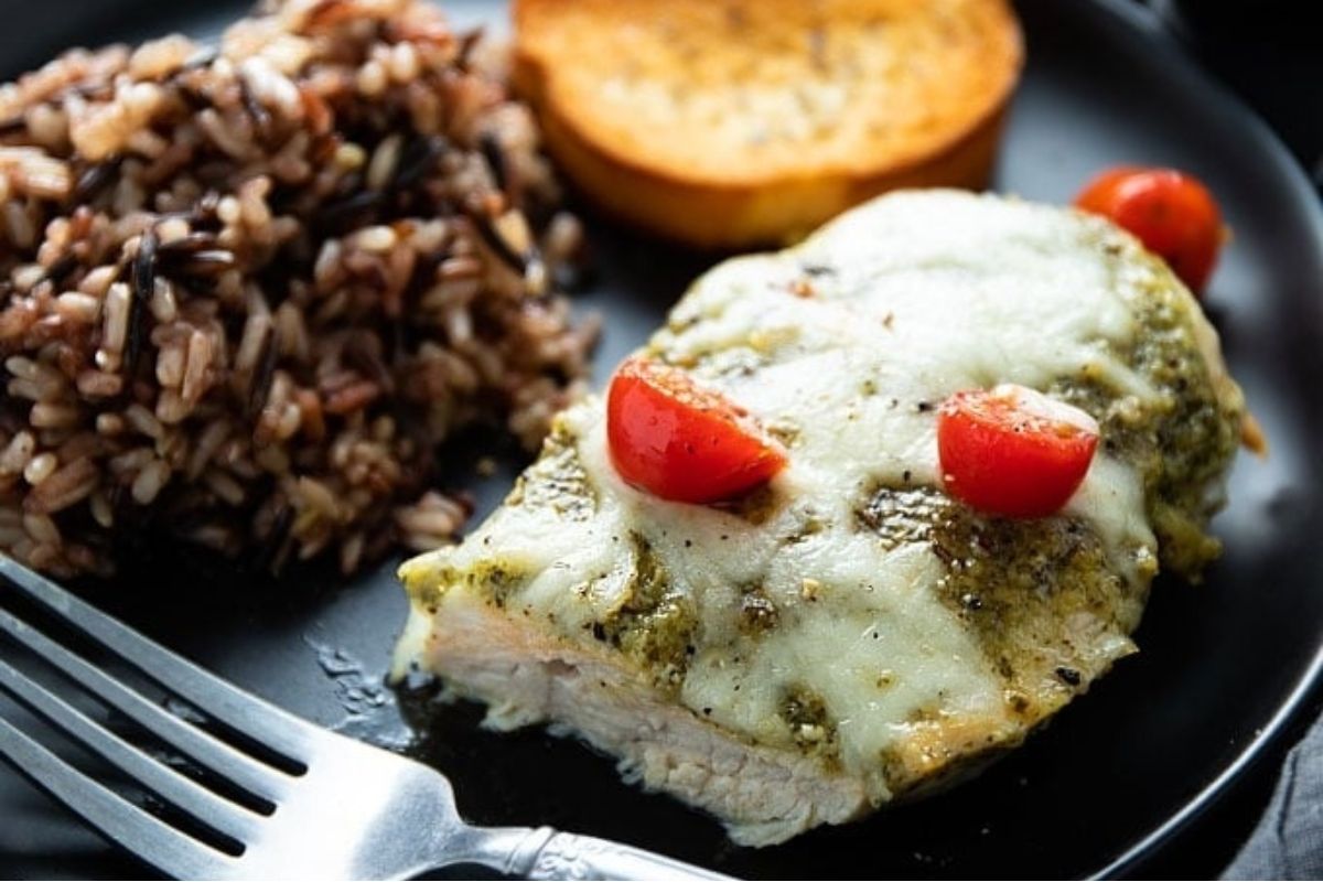 Baked Pesto Chicken