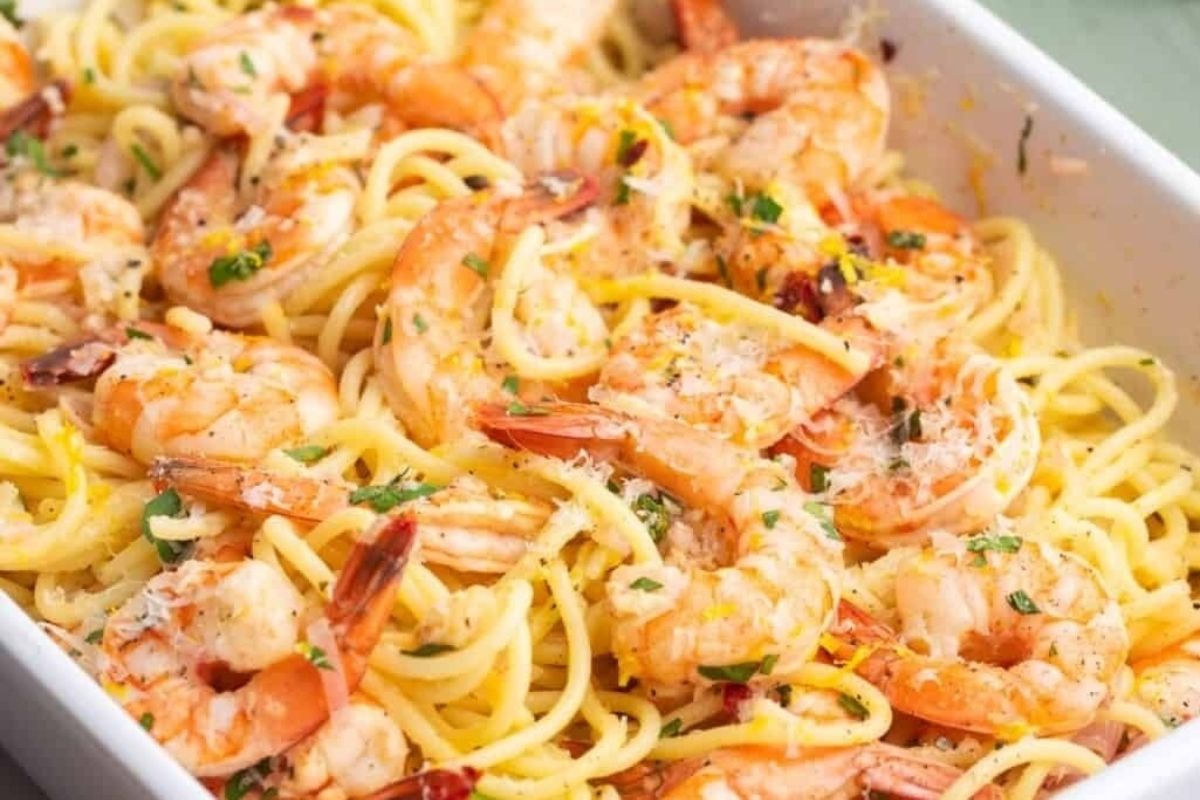 Baked Shrimp Scampi