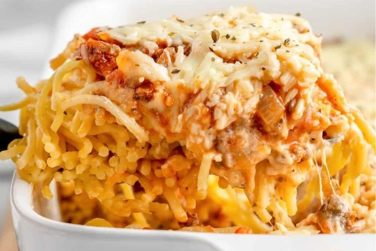 Baked Spaghetti Pie