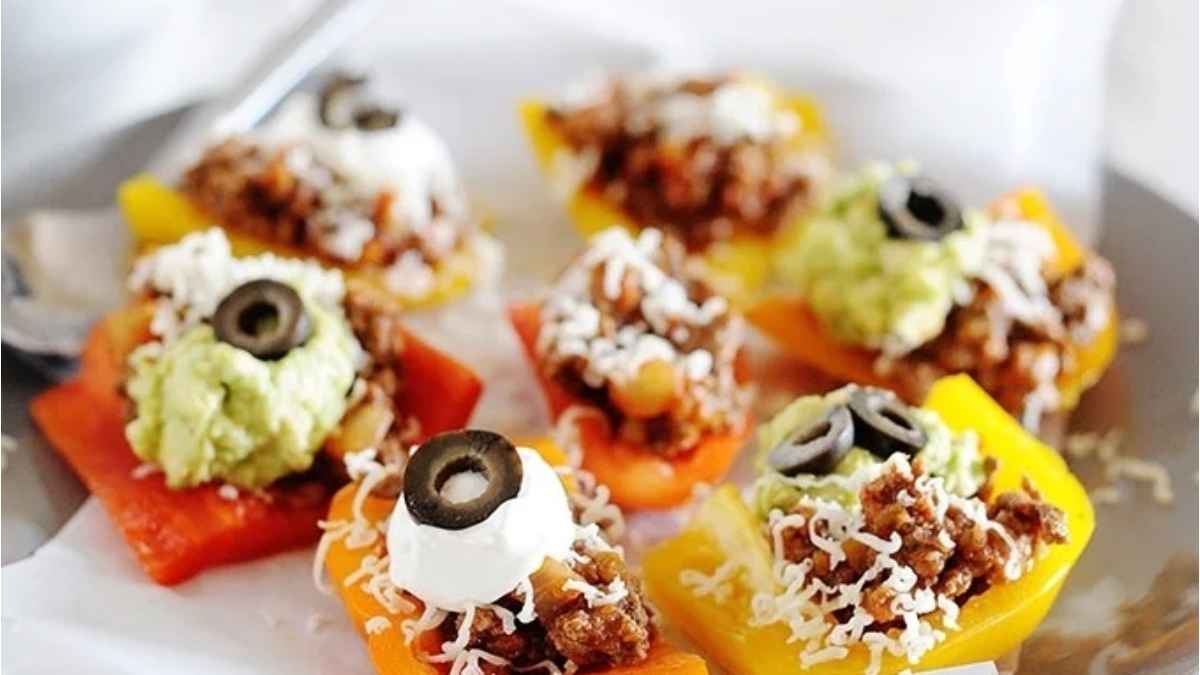 Bell Pepper Nachos.
