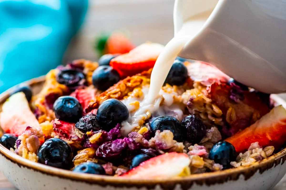 Berry Baked Oatmeal.