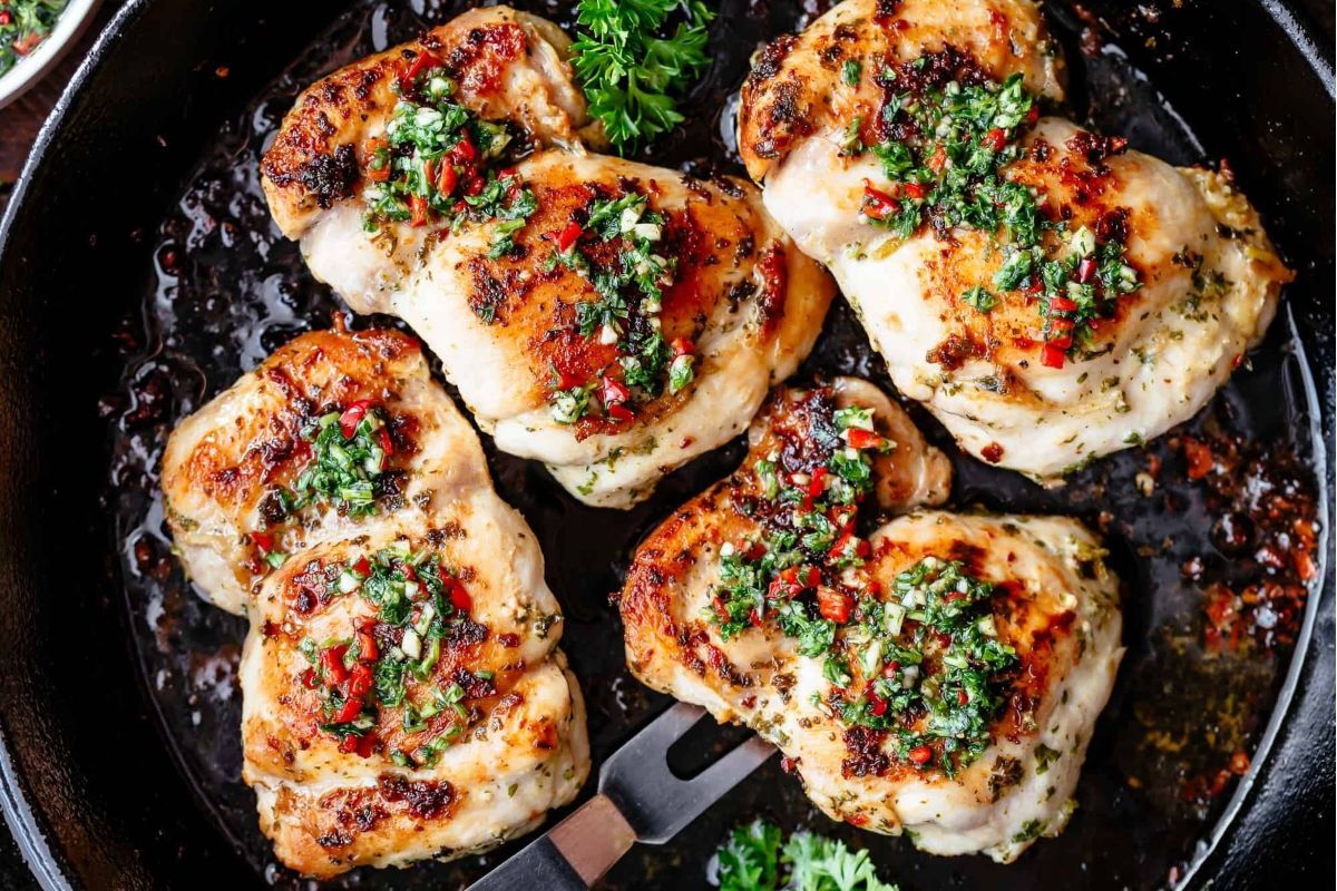 Best Chimichurri Chicken