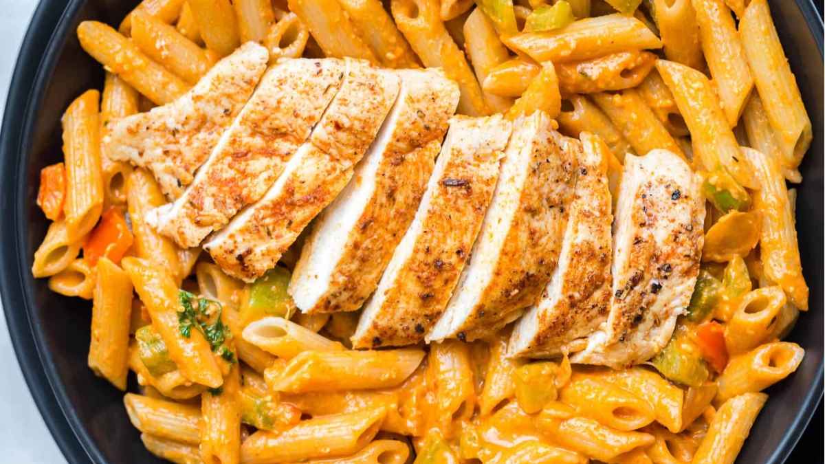 Best Creamy Cajun Chicken Pasta.