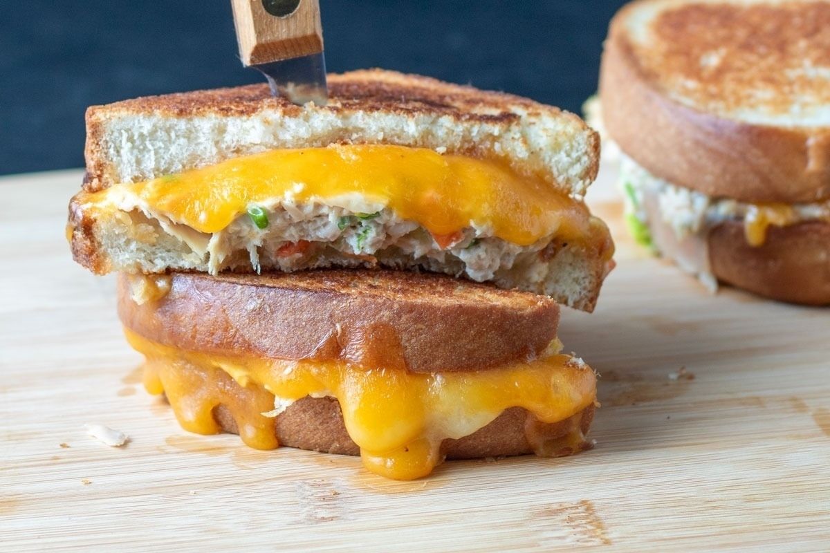 Best Damn Grilled Tuna And Cheese
