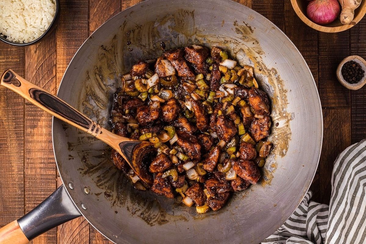 Black Pepper Chicken
