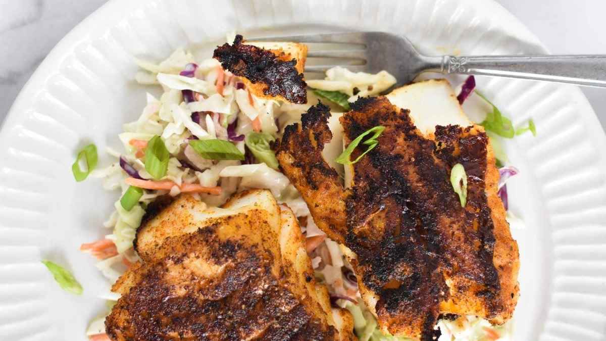 Blackened Cod.