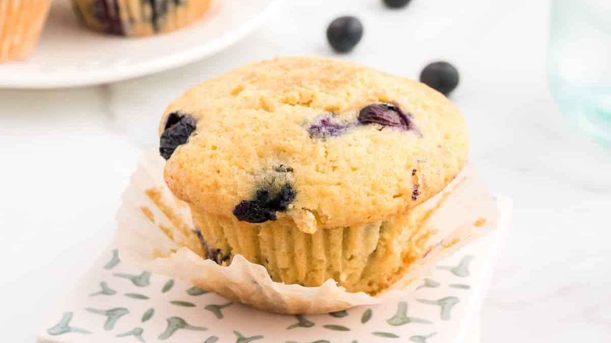 Blueberry Buttermilk Muffins.