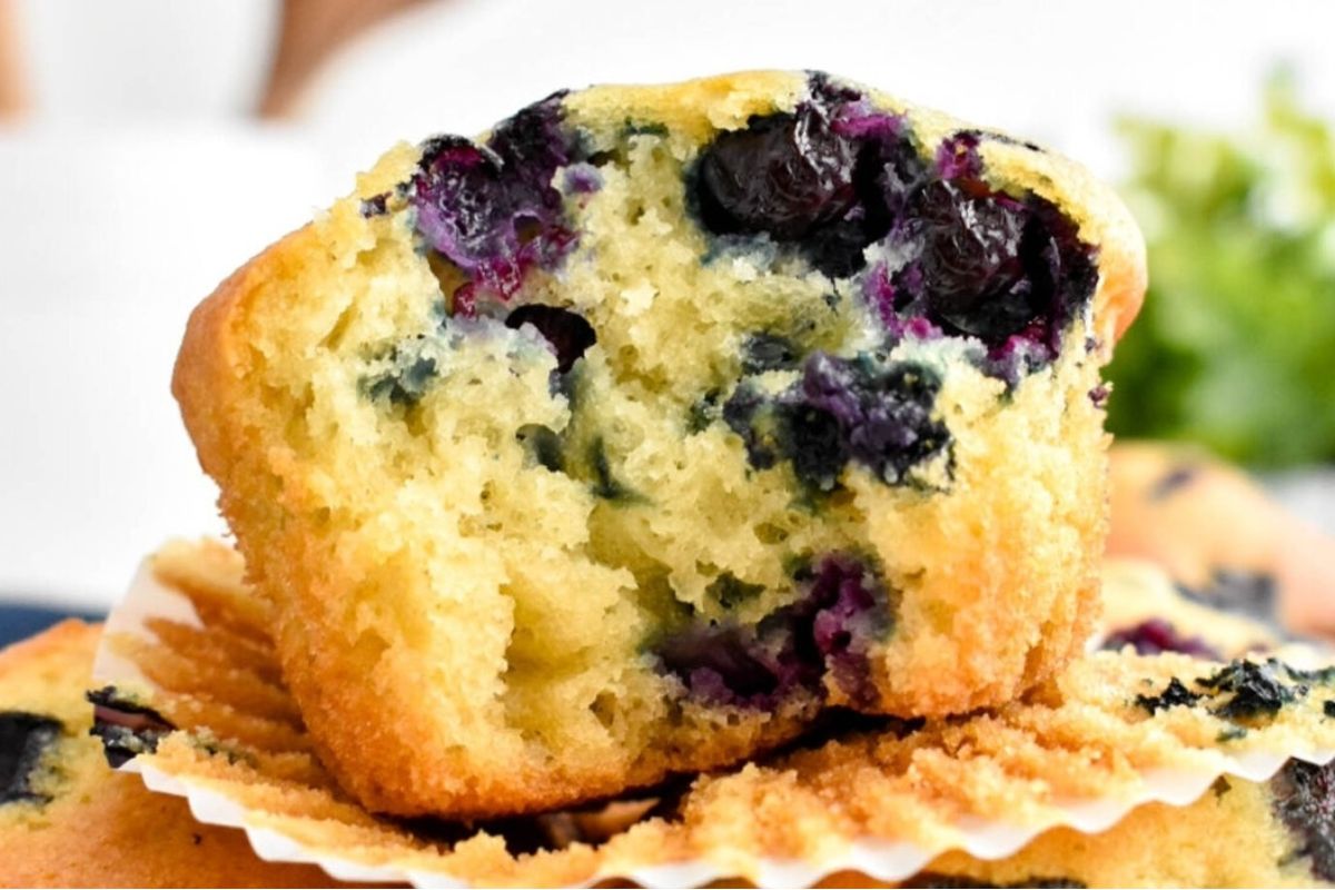 Buttermilk Blueberry Muffins Recipe