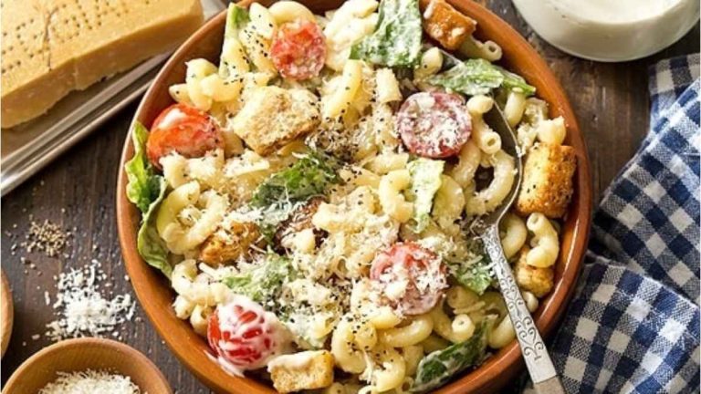 Caesar Pasta Salad.