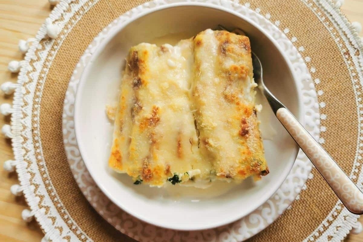 Cannelloni With Spinach And Ricotta