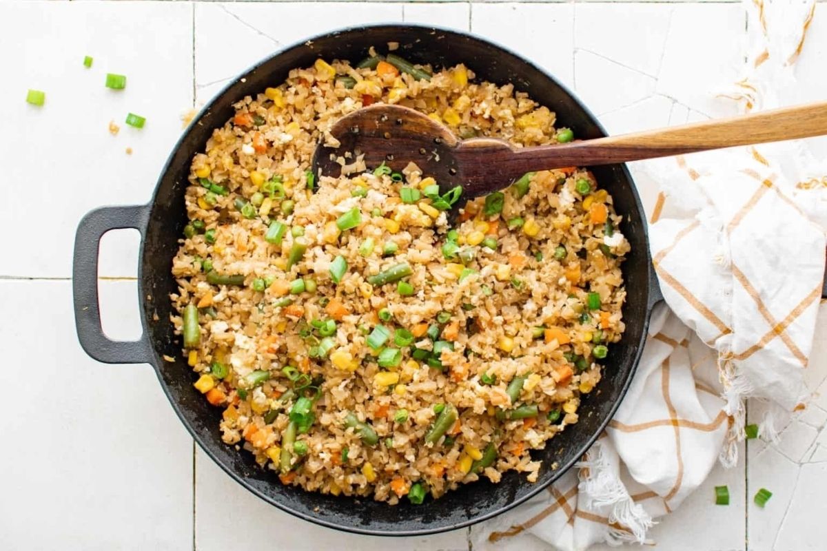 Cauliflower Fried Rice Recipe