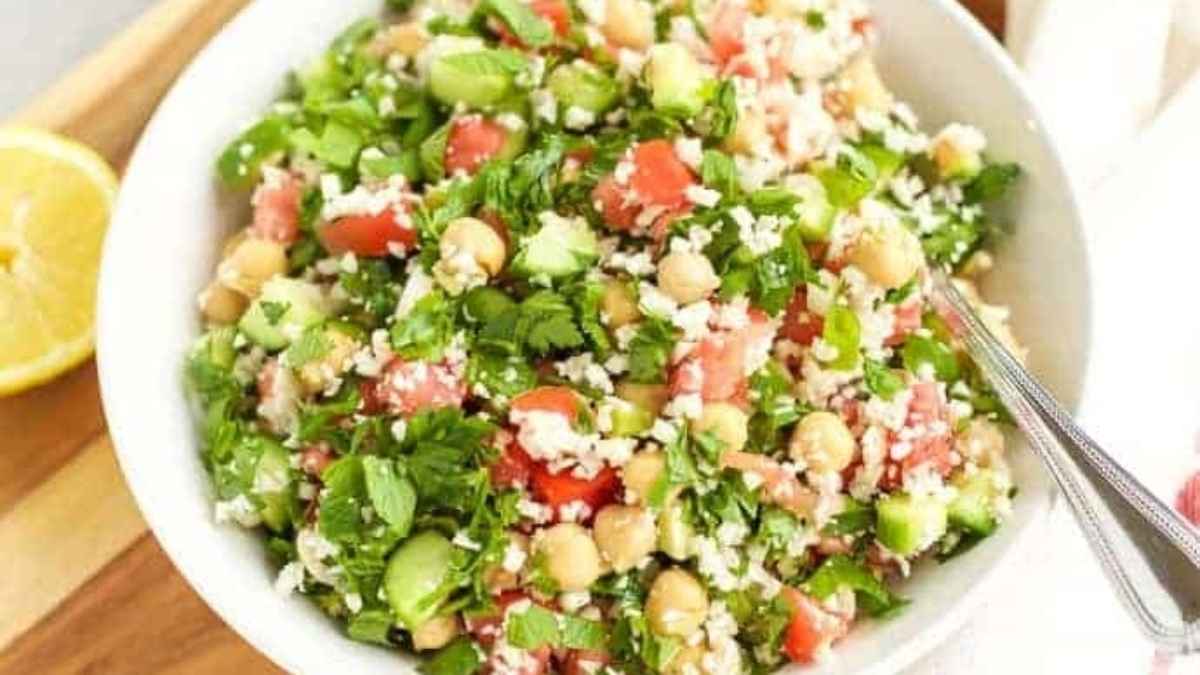 Cauliflower Tabbouleh.