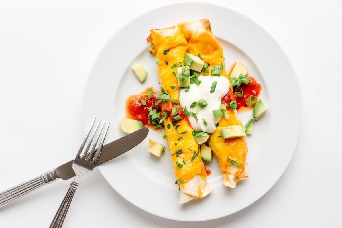 Cheesy Chicken Enchiladas