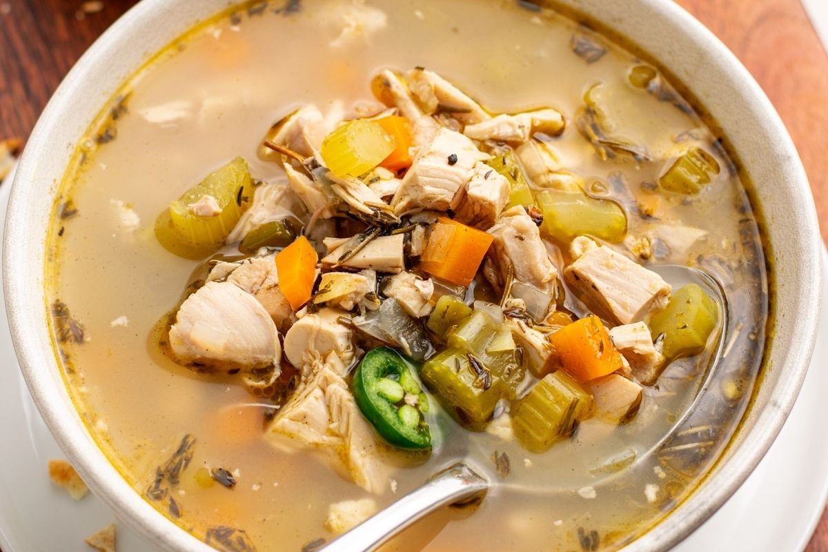 Chicken Bone Broth Soup