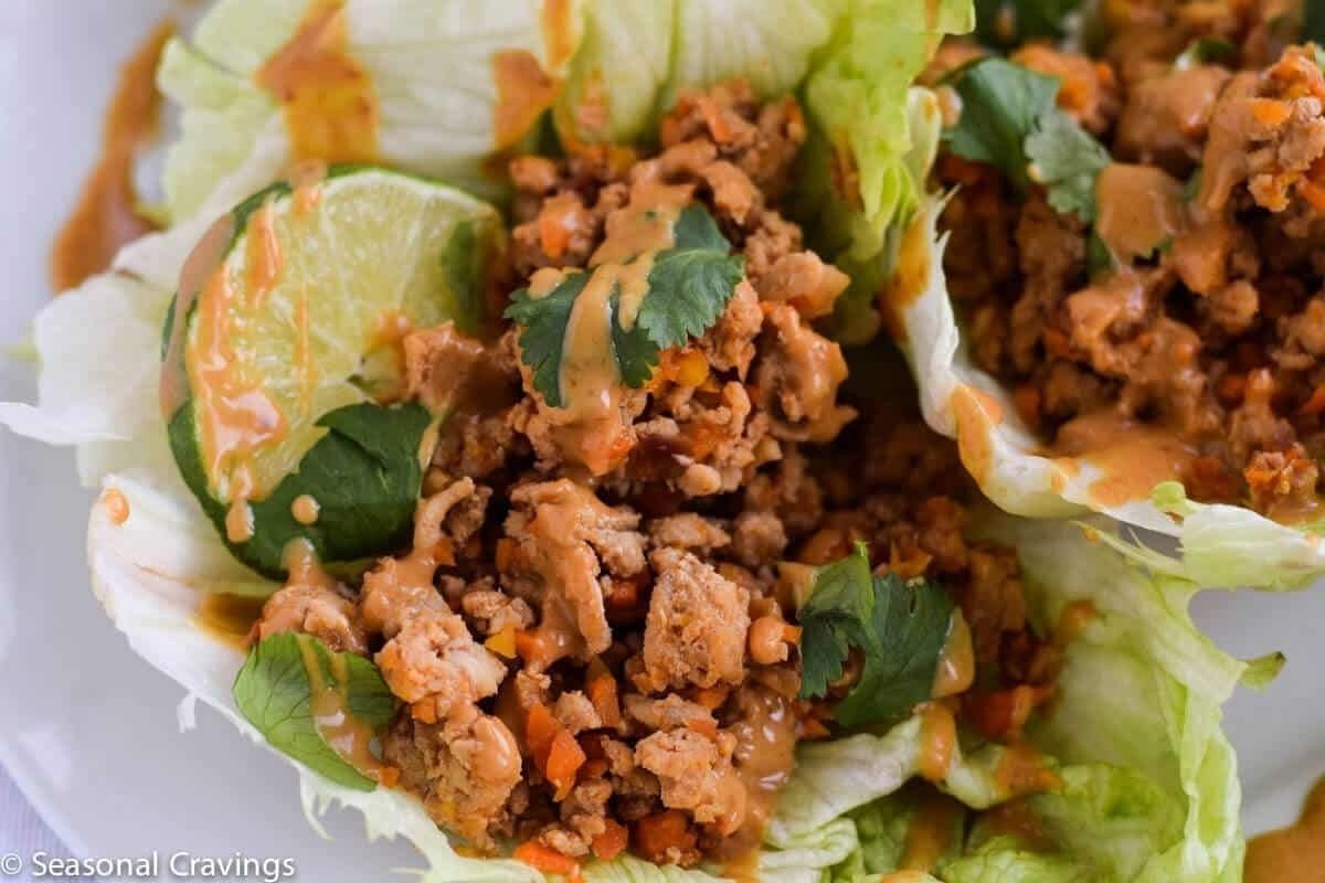 Chicken Lettuce Wraps