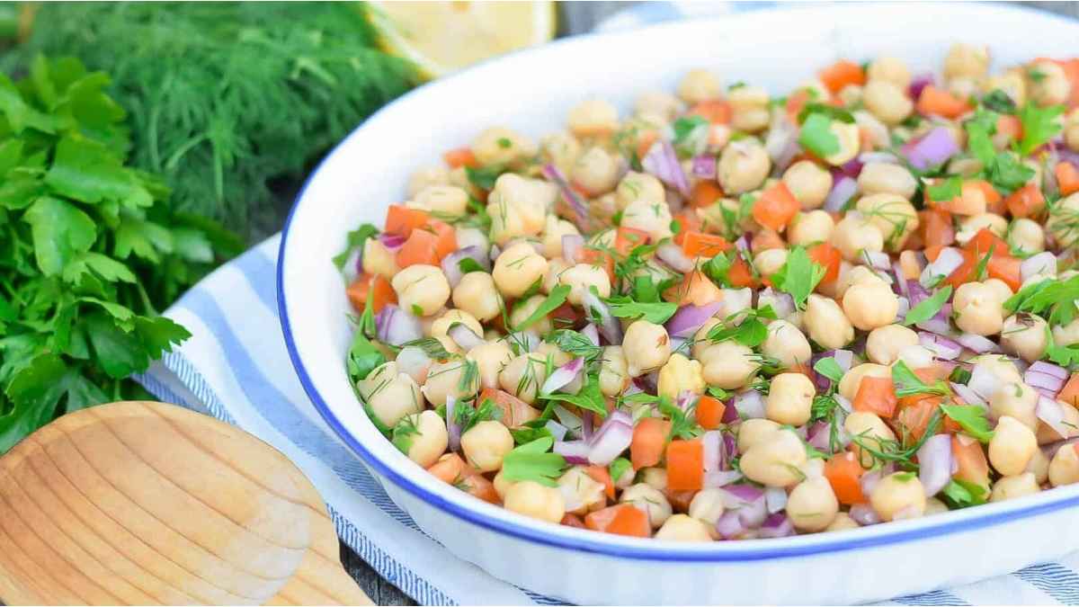Chickpea Salad.