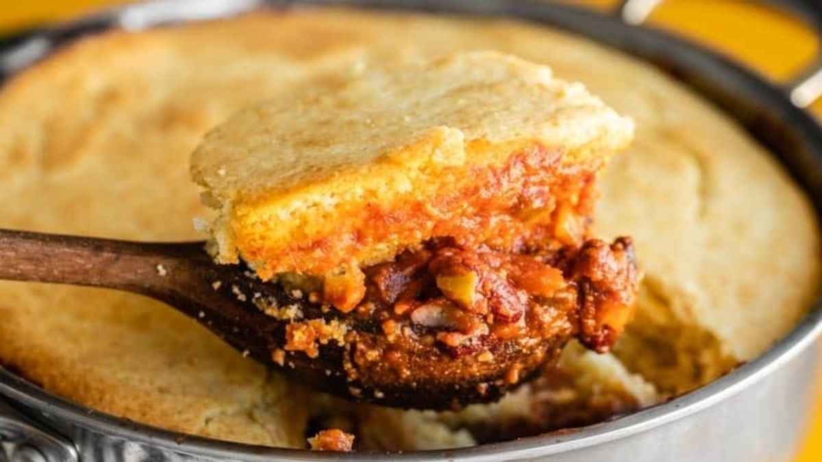 Chili Cornbread Skillet.