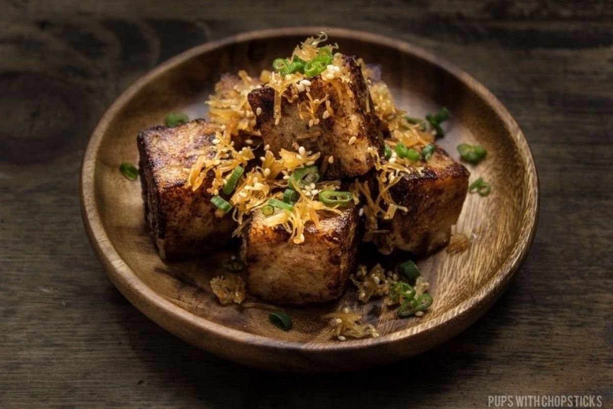 Chinese Turnip Cake Lo Bak Go